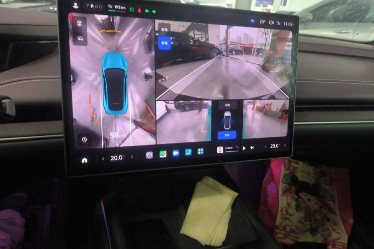 Used Xiaomi Auto SU7 2024 Rear-Drive Long-Range Intelligent Driving Version Audio And AC Panel