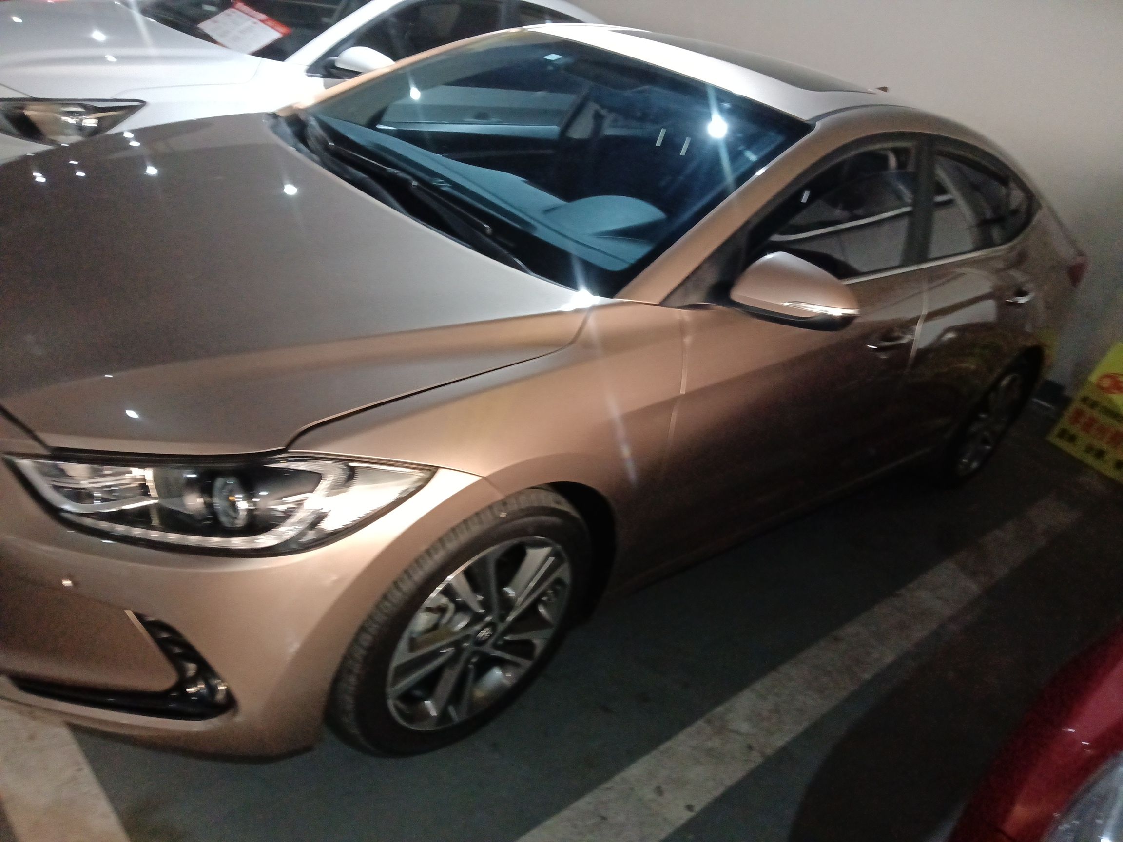 تحت مقدمة السيارة