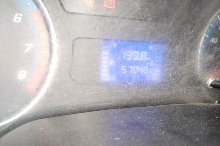 Used CHANGAN KAICHENG Shenqi F30 2018 1.5L Comfort Trim Short Wheelbase DAM15L Odometer Close Up