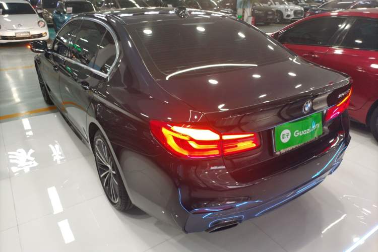 Used BMW 5 Series 2020 530Li Leading Model M Sport Package Rear Left 45 Deg