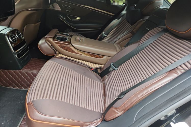 Used Mercedes-Benz S-Class 2014 S 320 L Luxury Model Left Rear Seat