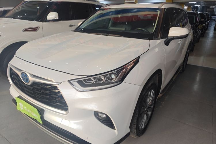 Used Toyota Highlander 2022 Dual-Engine 2.5L Four-Wheel Drive Prestige Version 7 Seats