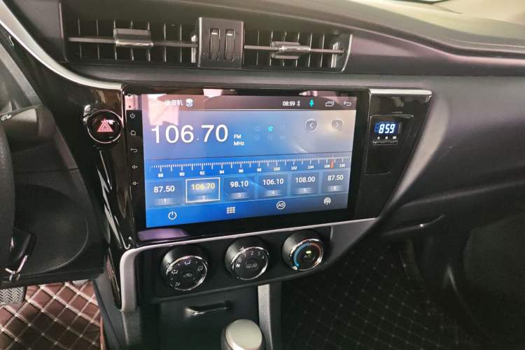 Used Toyota Corolla 2017 Revised Version 1.2T S-CVT GL Audio And AC Panel