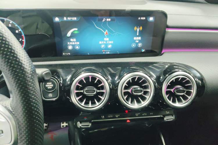 Used Mercedes-Benz A AMG 2020 AMG A 35 L 4MATIC Audio And AC Panel