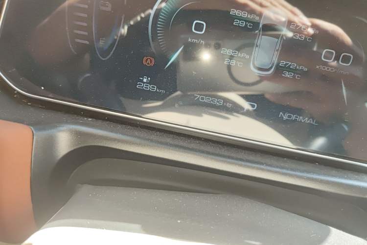 Used ORA Good Cat 2023 401 km Standard Range Premium Trim Ternary Lithium Odometer Close Up