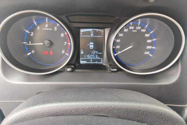 Used FORTHING Joyear X3 2017 1.5L Manual Comfort Model Odometer Close Up
