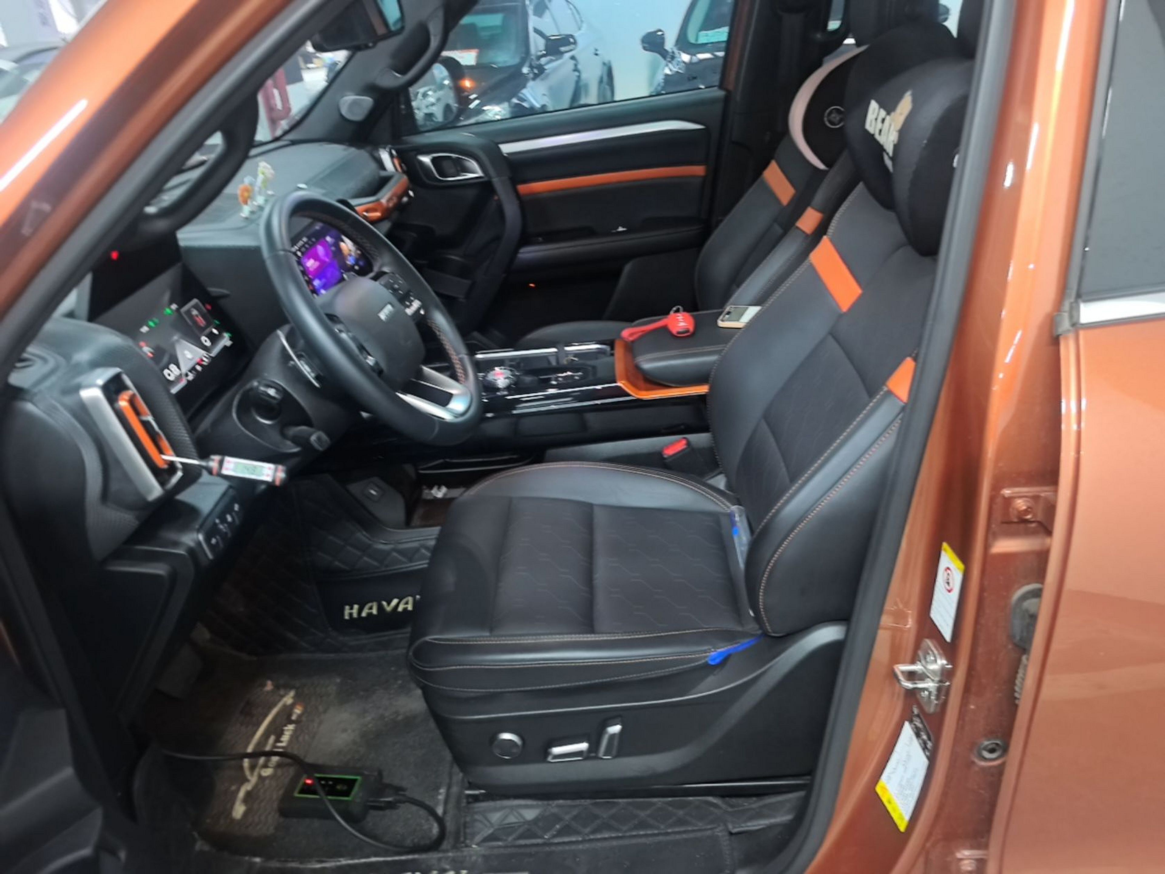 Avant de la voiture