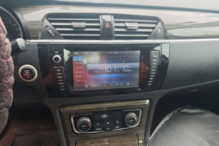 Used Zotye T600 2014 1.5T Manual Luxury Model Audio And AC Panel