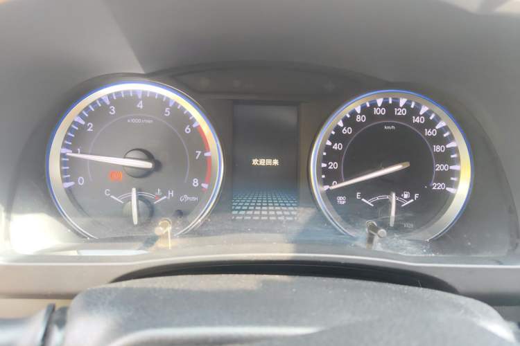 Used Toyota Highlander 2021 2.0T Four-Wheel Drive Prestige Version 7 Seats Instrument Cluster