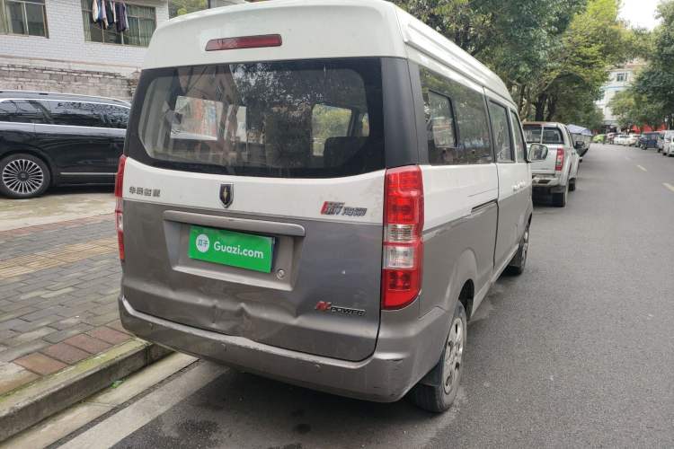 Used Jinbei New Hiace X30L 2021 1.5L Wealth Edition Bus Non-Air-Conditioned China VI Standard SWC15M Rear Right 45 Deg