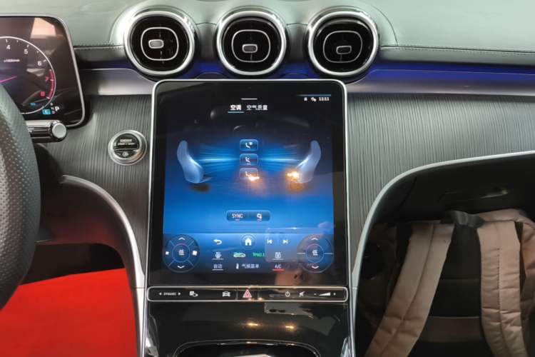 Used Mercedes-Benz C-Class 2024 C 200 L Sport Edition Audio And AC Panel