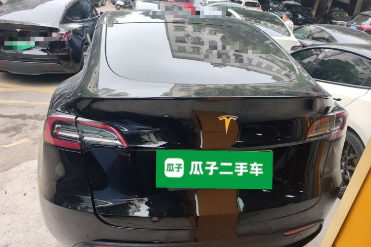 Used Tesla Model Y 2022 Revised Version Long-Range All-Wheel Drive Rear