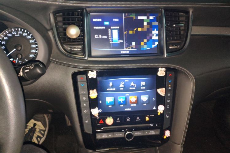 Used Infiniti QX50 2018 2.0T Four-Wheel Drive Smart Edition Audio And AC Panel