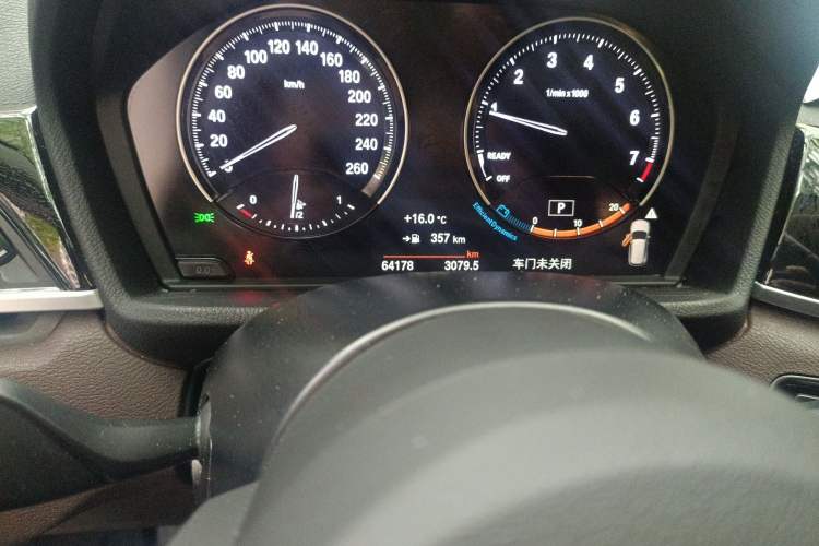 Used BMW X1 2020 sDrive20Li Premium Edition Odometer Close Up