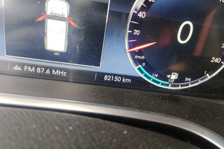 Used BAIC Off-Road BJ40 2020 2.0T Automatic Four-Wheel Drive Urban Hunter Edition Chivalrous Type Odometer Close Up