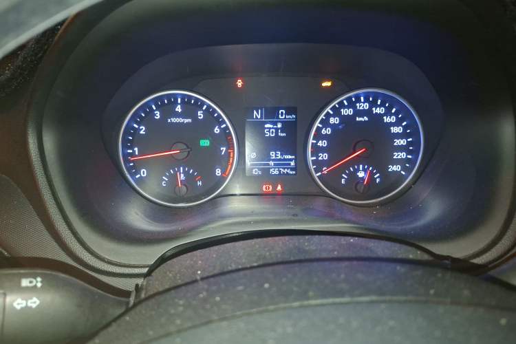 Used Hyundai Celesta 2020 1.6L Automatic GL Enjoyable Edition Odometer Close Up