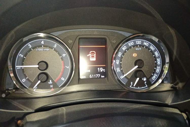 Used Toyota Corolla 2014 1.6L Manual GL-i Instrument Cluster