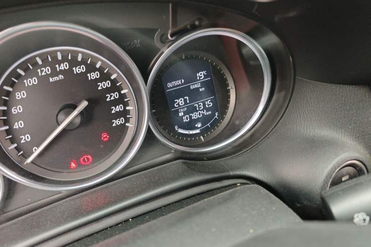 Used Mazda CX-5 2014 2.0L Automatic Two-Wheel Drive Urban Version Odometer Close Up