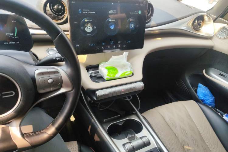 Used BYD Dolphin 2023 420 km Fashion Edition Audio And AC Panel