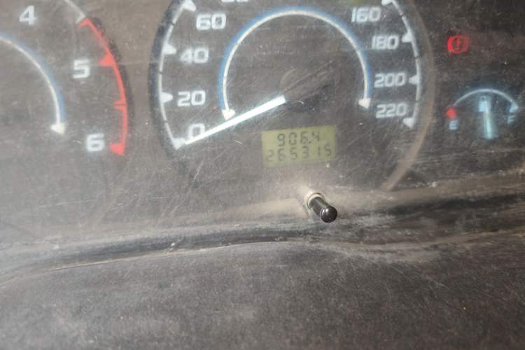Used JMC Transit  Odometer Close Up