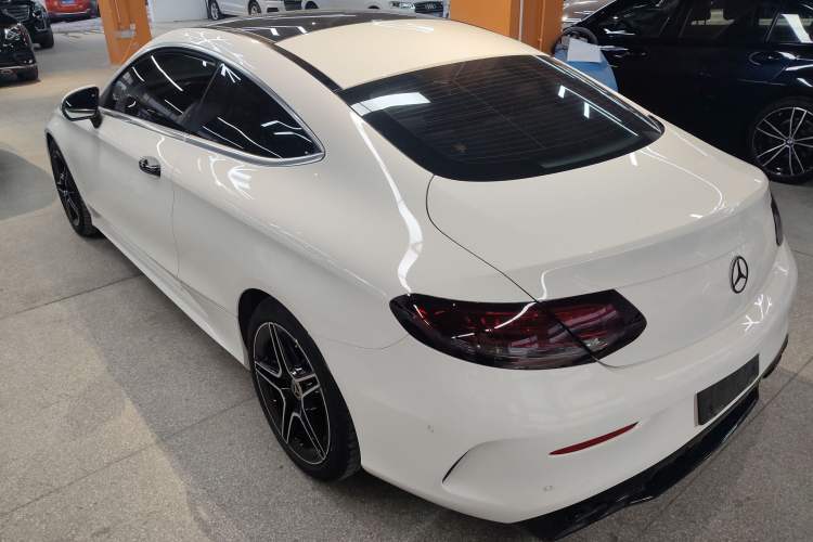 Used Mercedes-Benz C-Class 2021 C 260 Coupe Rear Left 45 Deg