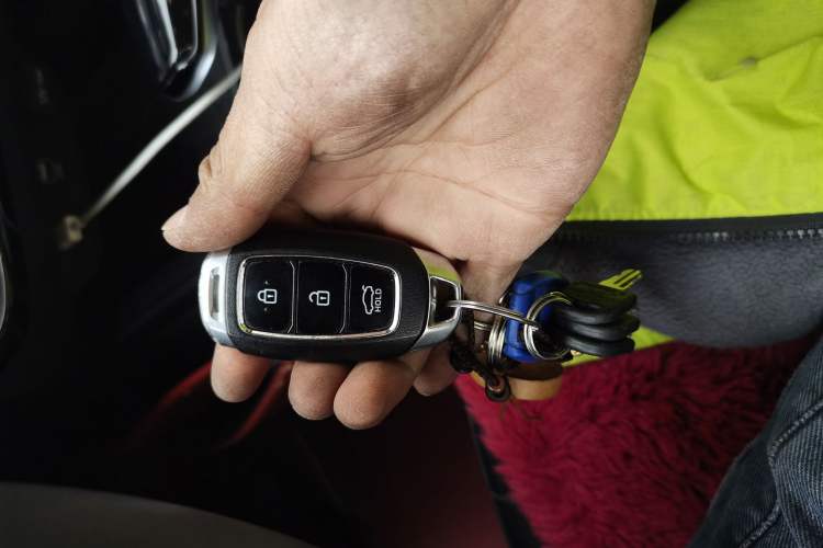 Used Hyundai Elantra 2021 1.5L CVT LUX Prestige Edition Vehicle Key