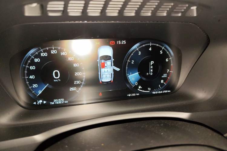 Used Volvo XC90 2020 T6 Zhiya Luxury 7-Seater Instrument Cluster