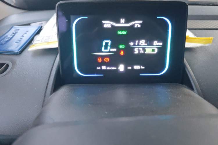 Used CHANGAN NEVO Lumin 2022 210km Sweet Edition Odometer Close Up