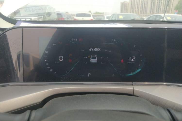 Used CHANGAN Eado 2023 Changan Edition PLUS Blue Whale NE 1.4T GDI DCT Prestige Version Instrument Cluster