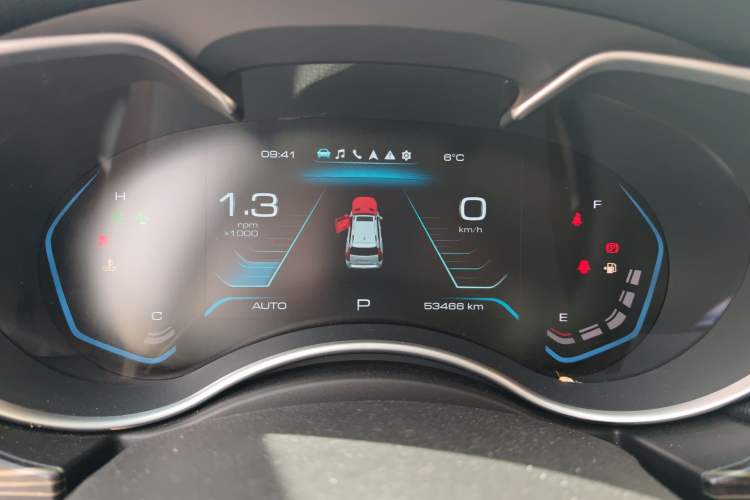 Used Haval H9 2022 2.0T Gasoline 4x4 Premium 5-Seater Instrument Cluster