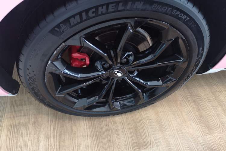 Used ORA Lightning Cat 2024 Dark Night Edition 555km Prestige Version Right Rear Wheel Hub