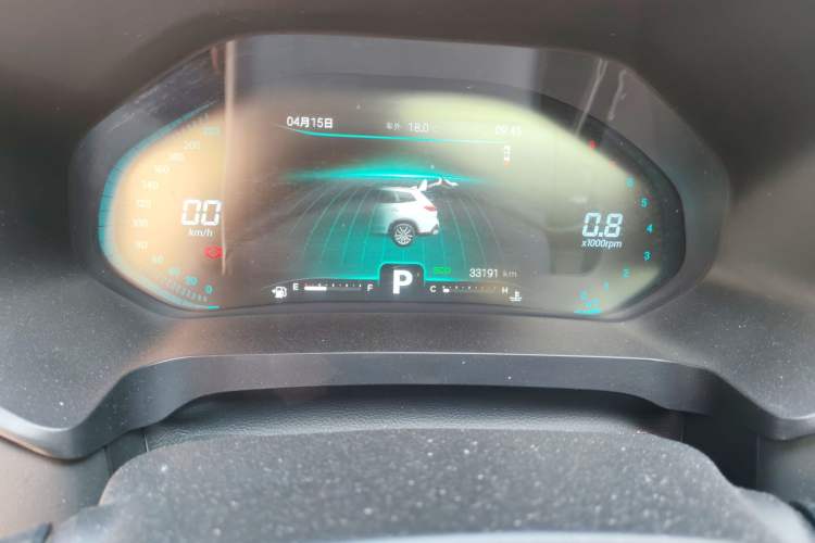 Used Chery Tiggo 8 2020 290TGDI Automatic Elite Edition Odometer Close Up