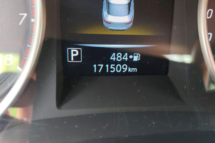 Used Nissan Lannia 2016 1.6L CVT High-Energy Version Odometer Close Up