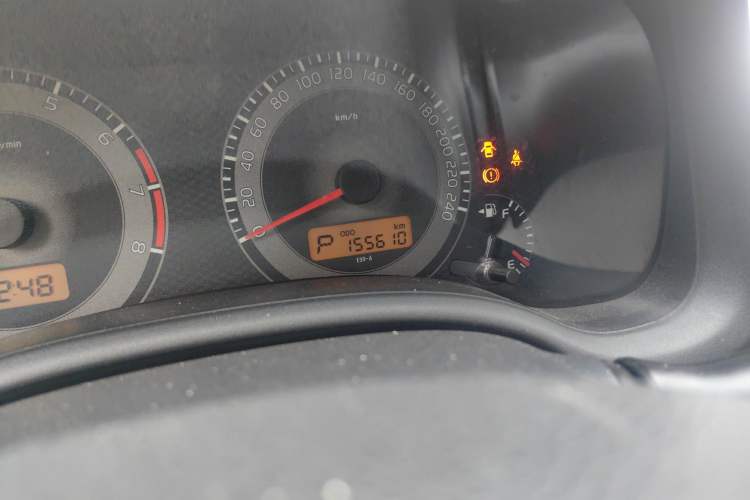 Used Toyota Corolla 2012 Luxurious Edition 1.6L Automatic GL Odometer Close Up