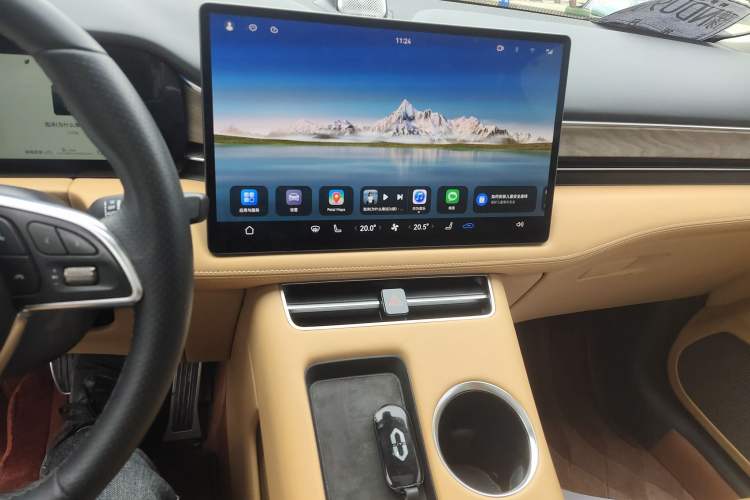 Used Hima AITO M5 2022 Extended-Range Four-Wheel Drive Ultimate Edition Audio And AC Panel