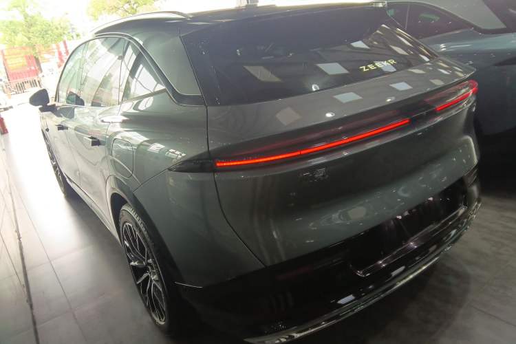 Used Zeekr 7X 2025 100kWh Long-Range All-Wheel Drive Intelligent Driving Version Rear Left 45 Deg