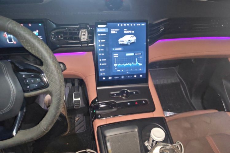 Used Nio EC6 2020 430 km Sport Version Audio And AC Panel