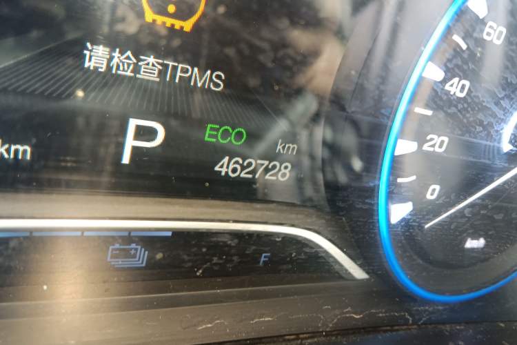 Used AION S 2019 Xuan 530 Odometer Close Up