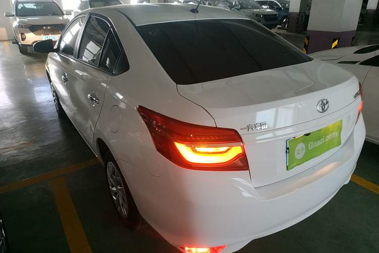 Used Toyota Vios 2022 1.5L 20th Anniversary Edition Rear Left 45 Deg