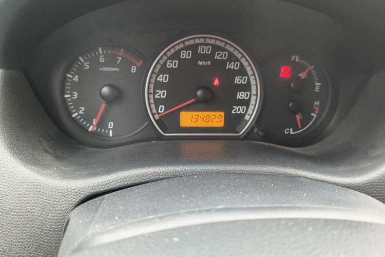 Used Suzuki Swift 2012 1.3L Manual Value Edition Odometer Close Up