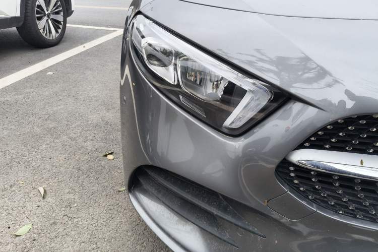 Used Mercedes-Benz A-Class 2022 Restyled A 200 L Sport Sedan Dynamic Version Right Front Headlight