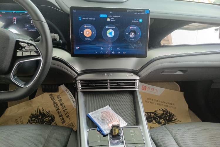 Used BYD Seal 07 DM-i 2025 DM-i 1.5L 70km Elite Model Audio And AC Panel