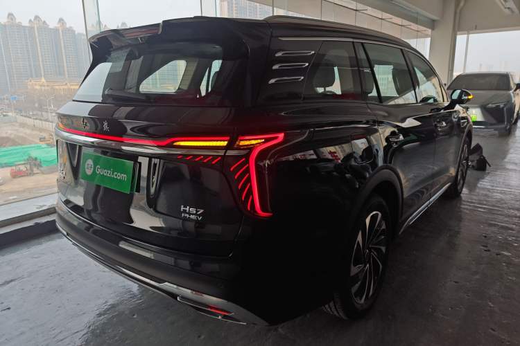 Used Hongqi HS7 PHEV 2024 2.0T PHEV Four-Wheel Drive Flagship Edition 7 Seats
