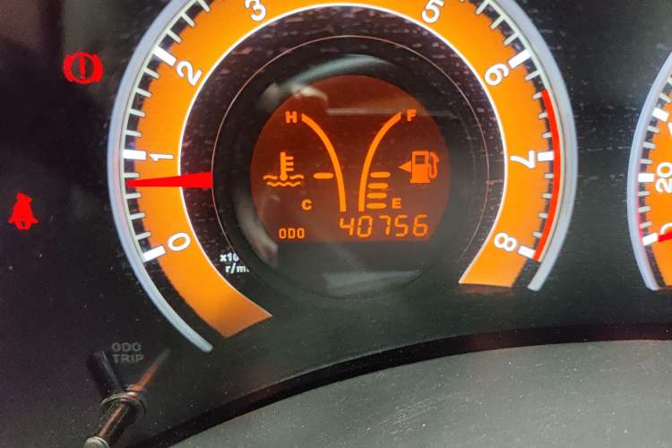 Used BYD F3 2016 1.5L Automatic Luxury Model Odometer Close Up