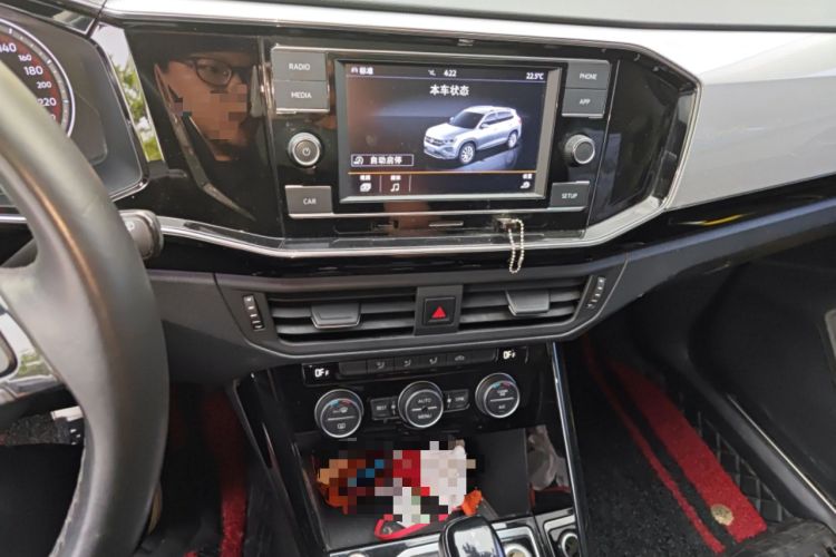 Used Volkswagen Tayron 2019 Teramont Edition 280TSI Two-Wheel Drive Luxury Model China VI Standard Audio And AC Panel