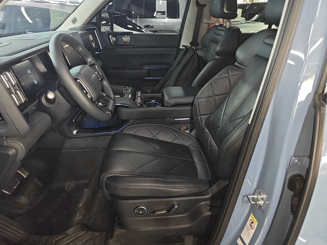 Avant de la voiture