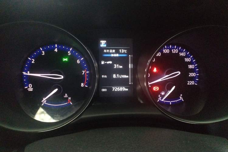 Used Toyota IZOA 2018 2.0L Yichi Version China VI Standard Instrument Cluster