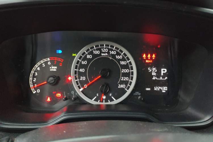 Used Toyota Levin 2019 185T CVT Entry-Level Version China VI Standard Instrument Cluster