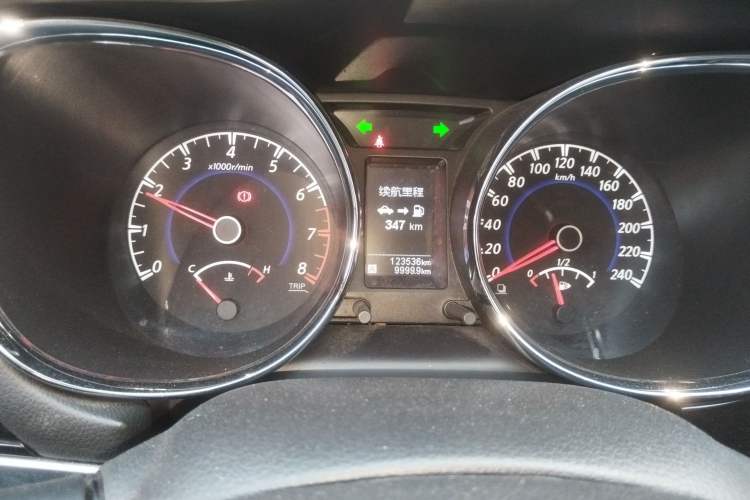 Used Venucia T70 2018 1.6L Manual Enjoyment Edition Odometer Close Up