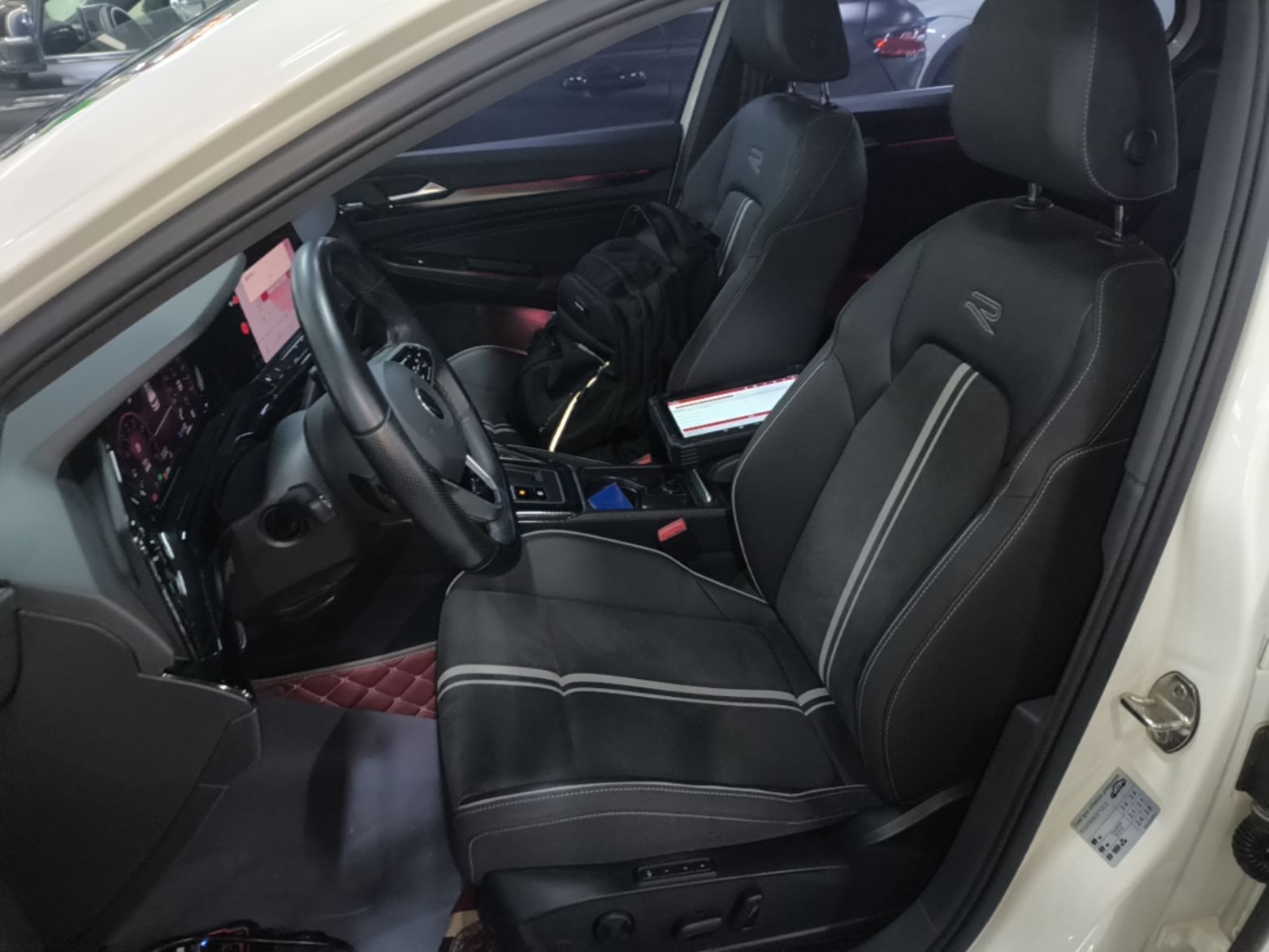 Avant de la voiture